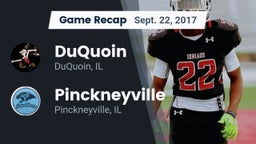 Recap: DuQuoin  vs. Pinckneyville  2017
