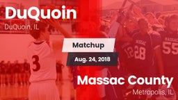 Matchup: DuQuoin  vs. Massac County  2018