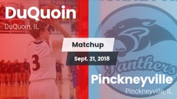 Matchup: DuQuoin  vs. Pinckneyville  2018