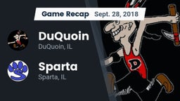 Recap: DuQuoin  vs. Sparta  2018