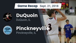 Recap: DuQuoin  vs. Pinckneyville  2018