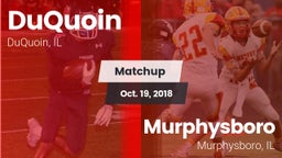 Matchup: DuQuoin  vs. Murphysboro  2018
