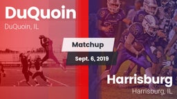 Matchup: DuQuoin  vs. Harrisburg  2019