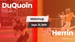 Matchup: DuQuoin  vs. Herrin  2019