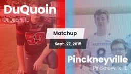 Matchup: DuQuoin  vs. Pinckneyville  2019