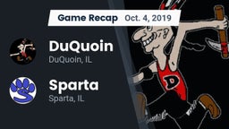 Recap: DuQuoin  vs. Sparta  2019