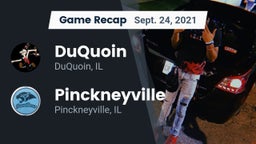 Recap: DuQuoin  vs. Pinckneyville  2021
