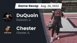 Recap: DuQuoin  vs. Chester  2022