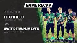 Recap: Litchfield  vs. Watertown-Mayer  2016