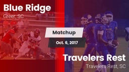 Matchup: Blue Ridge High vs. Travelers Rest  2017