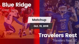 Matchup: Blue Ridge High vs. Travelers Rest  2018