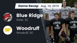 Recap: Blue Ridge  vs. Woodruff  2019