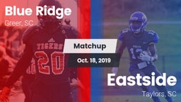 Matchup: Blue Ridge High vs. Eastside  2019