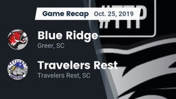 Recap: Blue Ridge  vs. Travelers Rest  2019