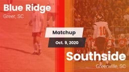 Matchup: Blue Ridge High vs. Southside  2020