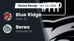 Recap: Blue Ridge  vs. Berea  2020