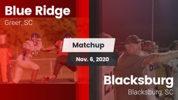 Matchup: Blue Ridge High vs. Blacksburg  2020