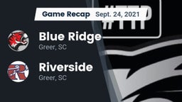 Recap: Blue Ridge  vs. Riverside  2021