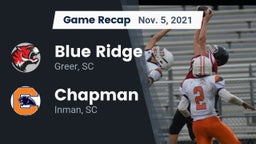 Recap: Blue Ridge  vs. Chapman  2021