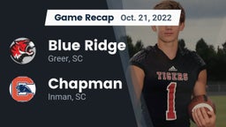 Recap: Blue Ridge  vs. Chapman  2022