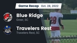 Recap: Blue Ridge  vs. Travelers Rest  2022