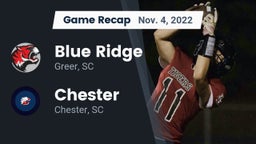 Recap: Blue Ridge  vs. Chester  2022