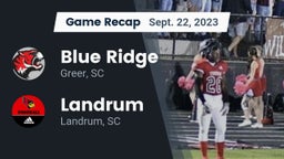 Recap: Blue Ridge  vs. Landrum  2023