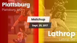 Matchup: Plattsburg High vs. Lathrop  2017