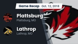 Recap: Plattsburg  vs. Lathrop  2018