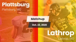 Matchup: Plattsburg High vs. Lathrop  2020