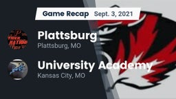 Recap: Plattsburg  vs. University Academy 2021