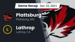 Recap: Plattsburg  vs. Lathrop  2021