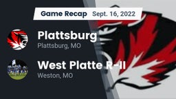 Recap: Plattsburg  vs. West Platte R-II  2022