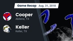 Recap: Cooper  vs. Keller 2018