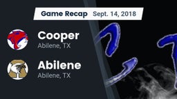 Recap: Cooper  vs. Abilene  2018