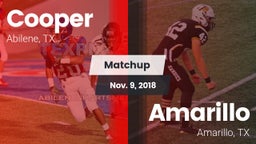 Matchup: Cooper  vs. Amarillo  2018