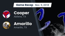 Recap: Cooper  vs. Amarillo  2018
