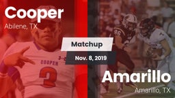 Matchup: Cooper  vs. Amarillo  2019