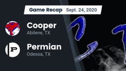 Recap: Cooper  vs. Permian  2020