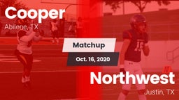 Matchup: Cooper  vs. Northwest  2020