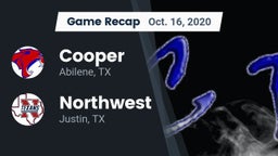Recap: Cooper  vs. Northwest  2020