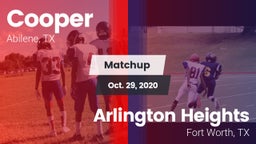 Matchup: Cooper  vs. Arlington Heights  2020