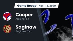 Recap: Cooper  vs. Saginaw  2020