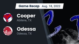Recap: Cooper  vs. Odessa  2022
