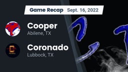 Recap: Cooper  vs. Coronado  2022