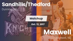 Matchup: Sandhills/Thedford vs. Maxwell  2017