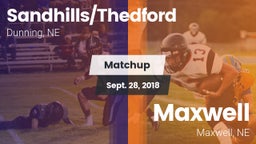 Matchup: Sandhills/Thedford vs. Maxwell  2018