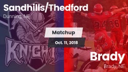 Matchup: Sandhills/Thedford vs. Brady  2018