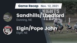 Recap: Sandhills/Thedford vs. Elgin/Pope John  2021