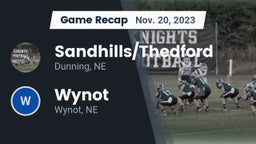 Recap: Sandhills/Thedford vs. Wynot  2023